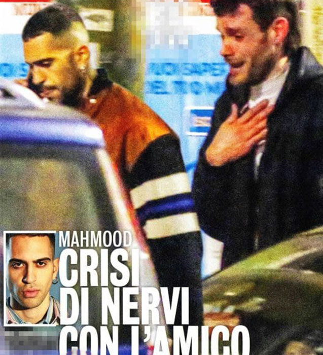 mahmood litiga col fidanzato