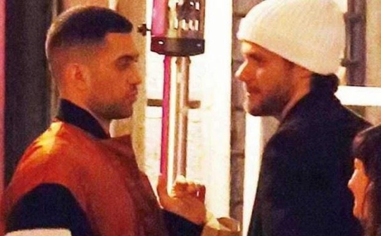 Mahmood litiga per strada con il fidanzato, lui scoppia a piangere