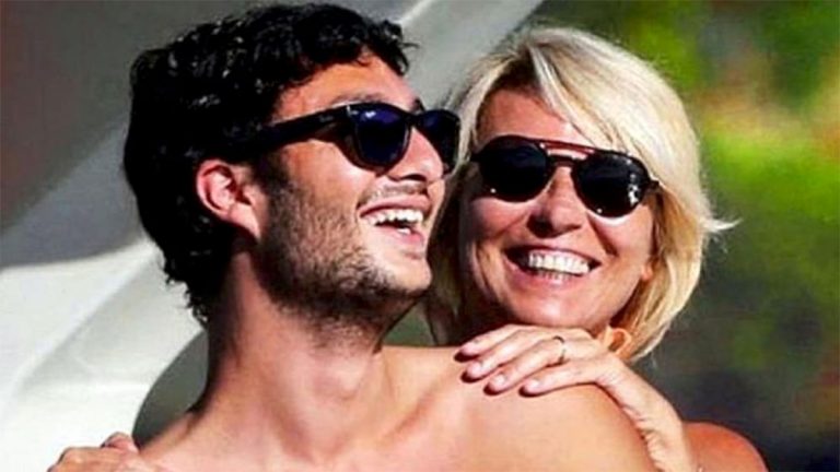 Maria De Filippi con il figlio adottivo Gabriele