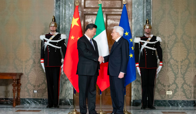 Mattarella incontra Xi Jinping