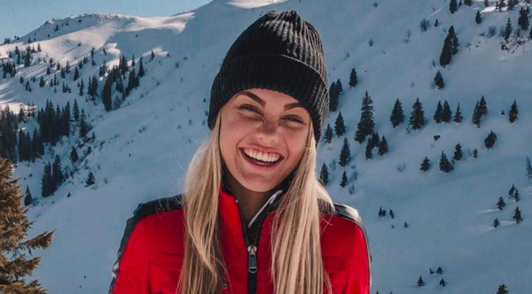 Modella morta, infarto sulla neve