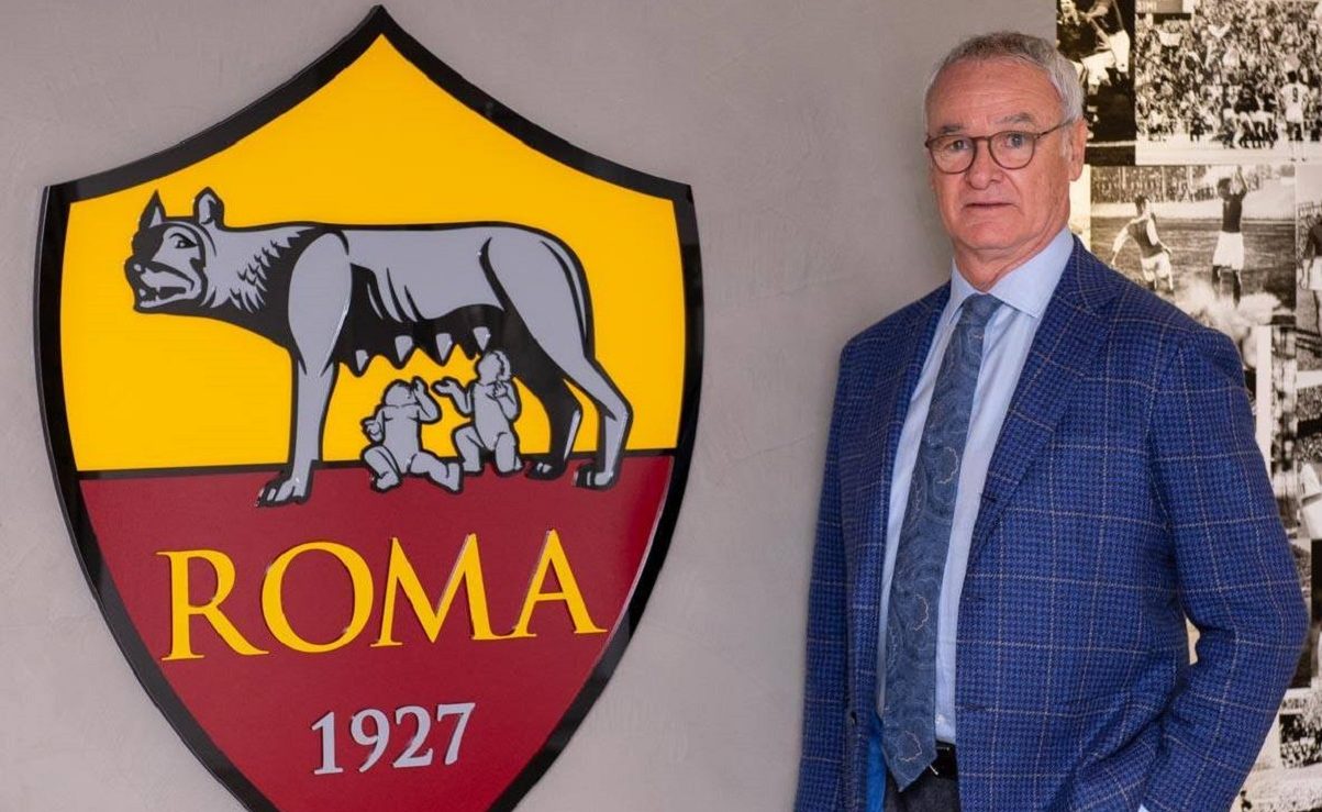 Ranieri è il nuovo tecnico della Roma