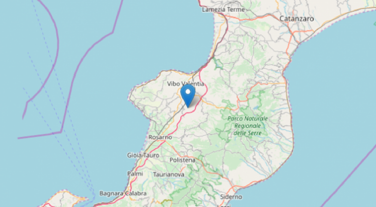 Terremoto in Calabria