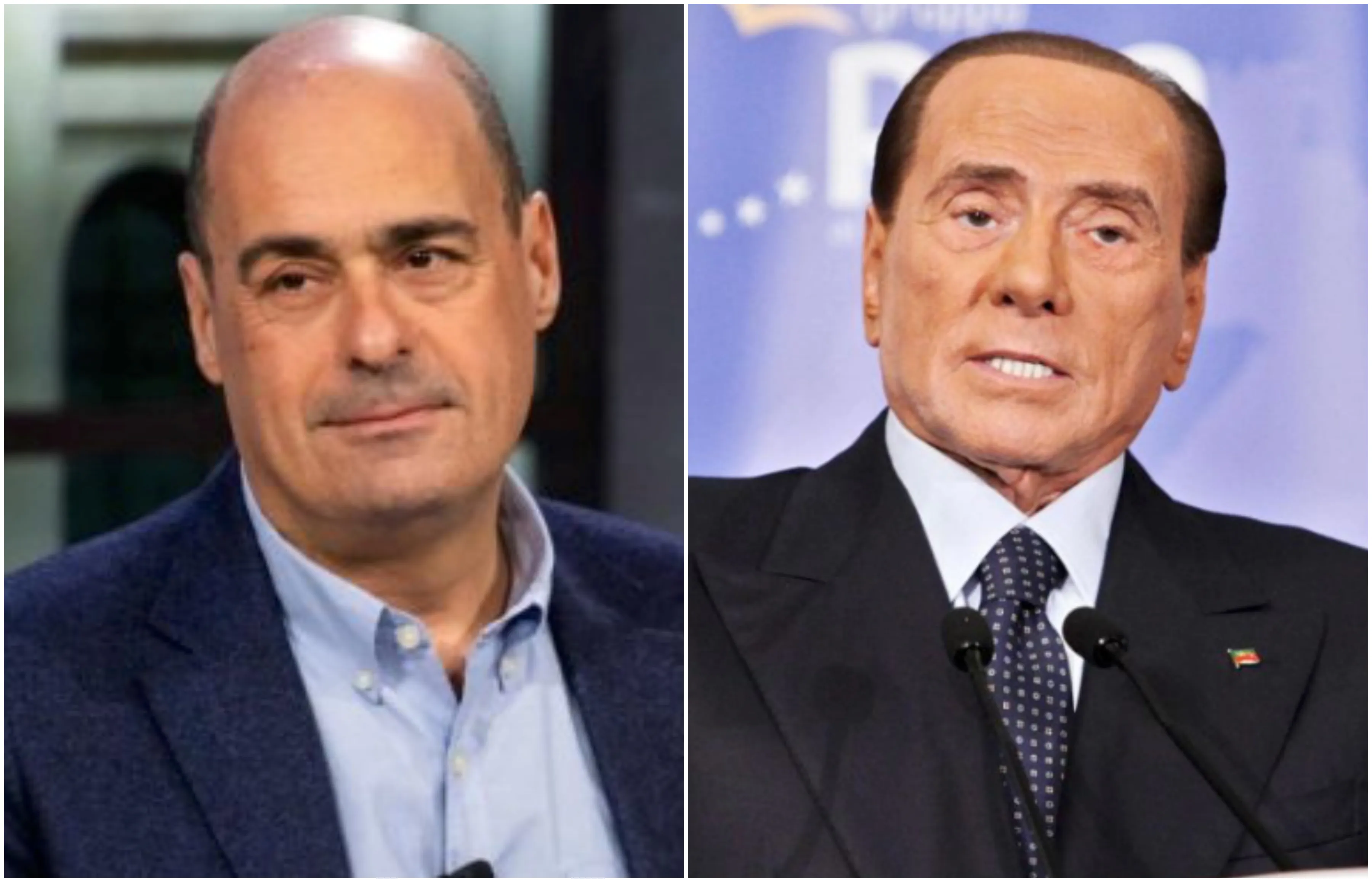Zingaretti Berlusconi indagati