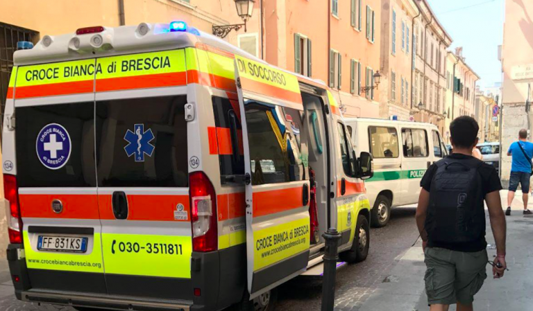 Brescia, bimba investita