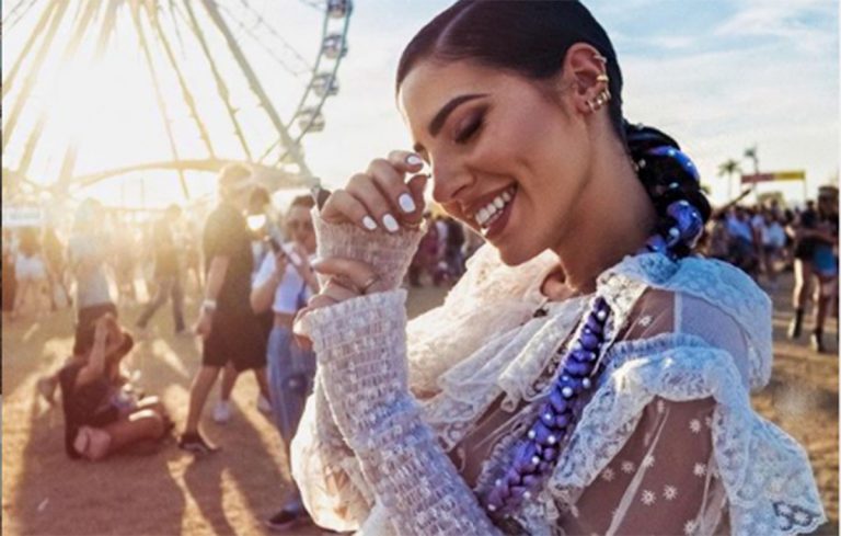 Giulia De Lellis al Coachella
