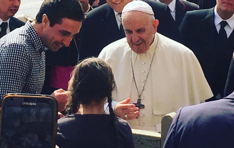 Greta Thunberg Papa Francesco