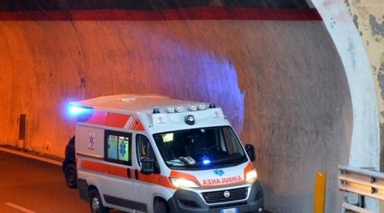 incidente in galleria
