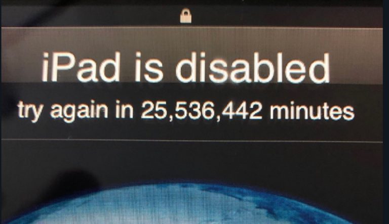iPad bloccato