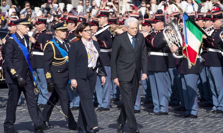 Mattarella celebrazione 25 aprile