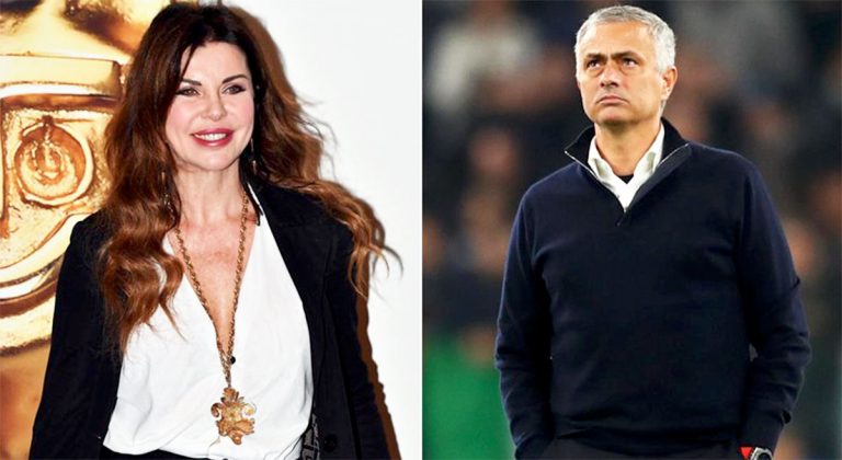 Alba Parietti e José Mourinho