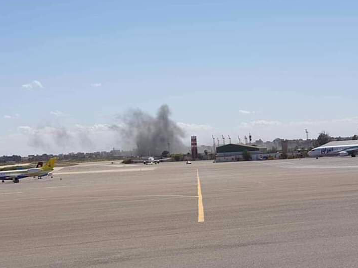 Raid all'aeroporto di Mitiga