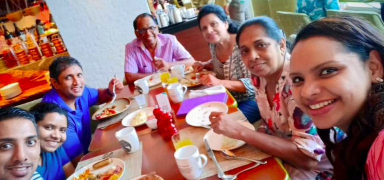 Sri Lanka, ultimo selfie della chef