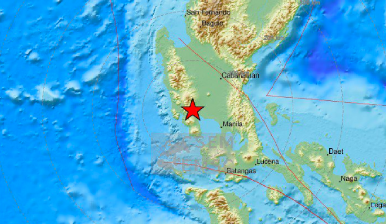 Terremoto nelle Filippine