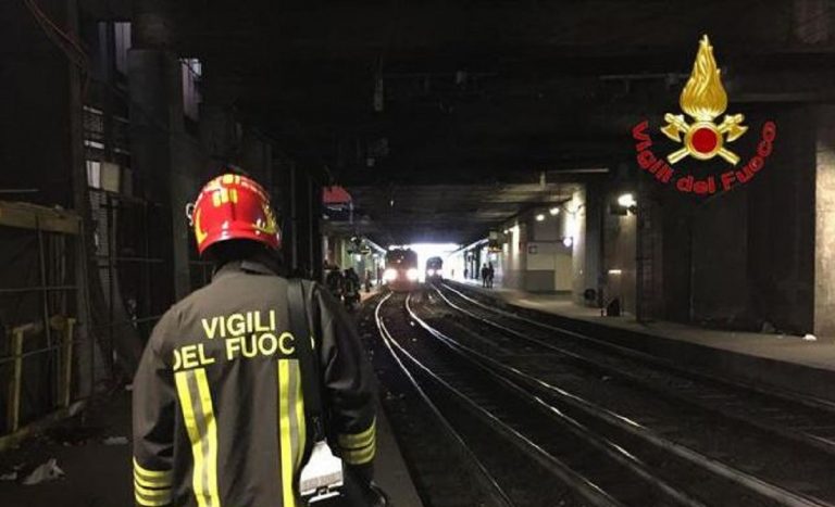 treno investito treno