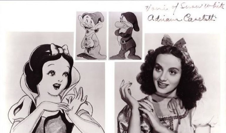 walt disney voce biancaneve
