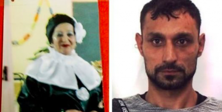 Anziana uccisa in casa, rom espulso