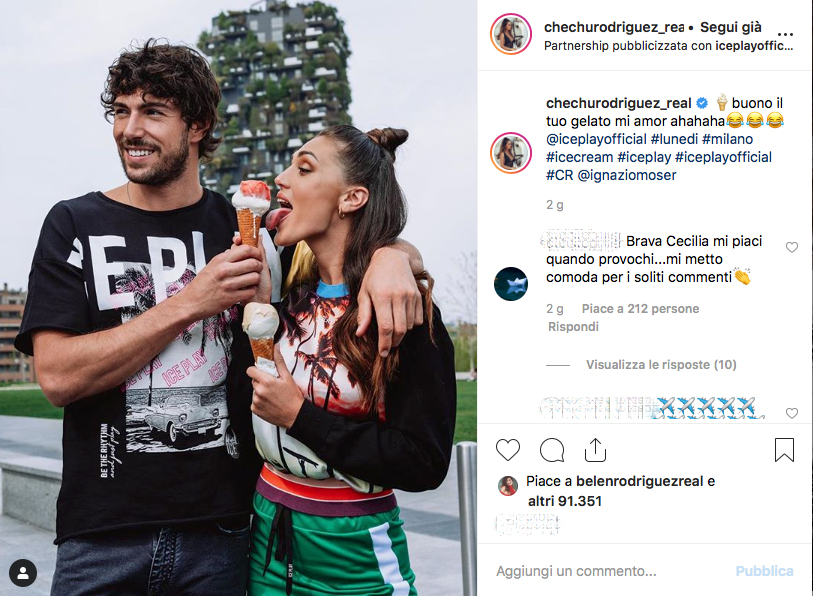 ceciia lecca il gelato di ignazio