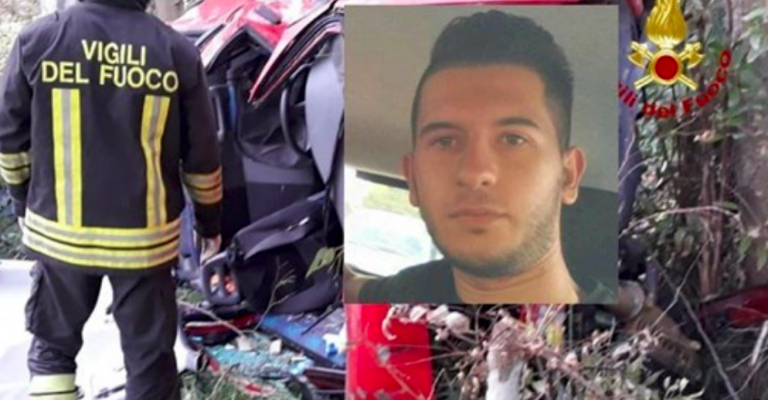 Diego morto in incidente, le parole del padre