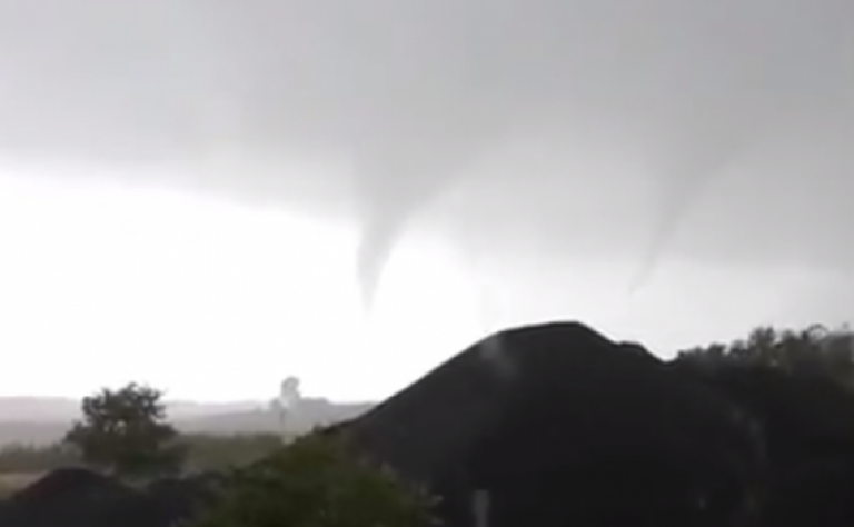 Doppio tornado viterbo