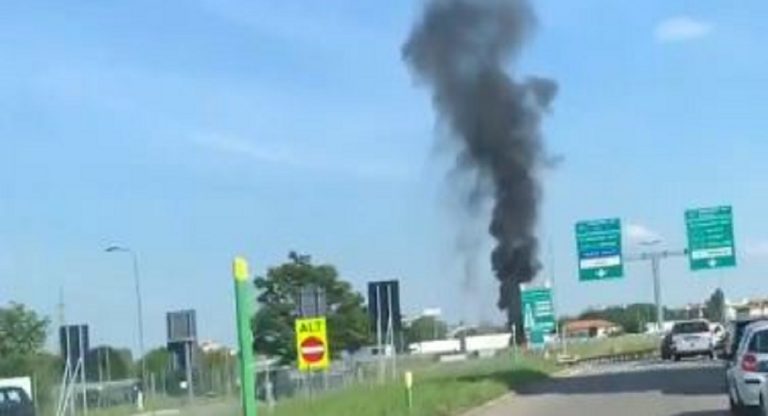 incendio tangenziale est