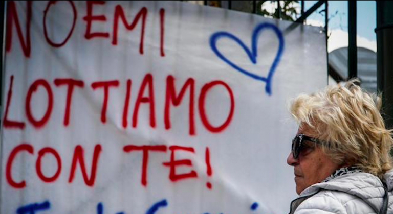 Mamma Noemi ai medici