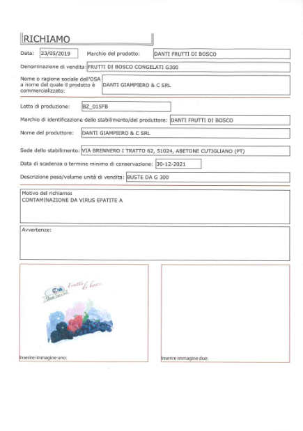 Ritiro lotto