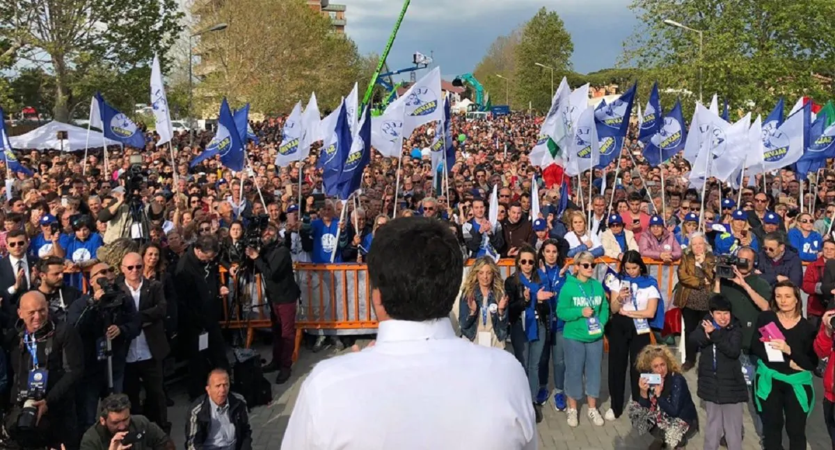 Tour elettorale di Matteo Salvini