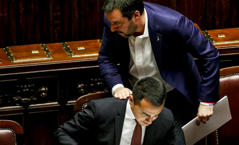 Salvini sostegno a Di Maio