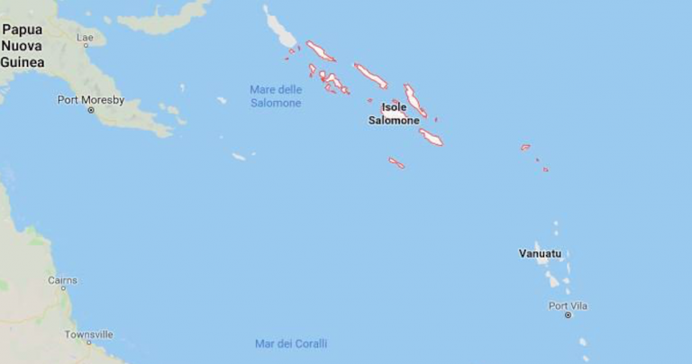 Terremoto isole Salomone