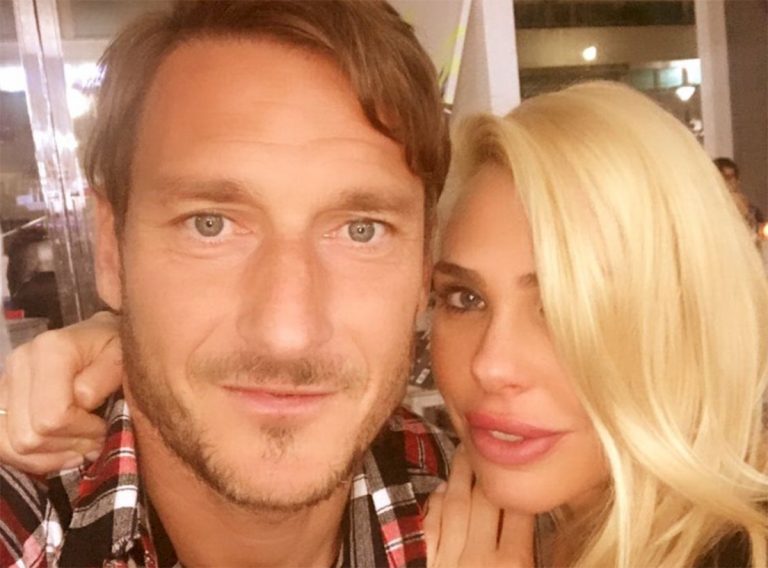 Francesco Totti e Ilary Blasi