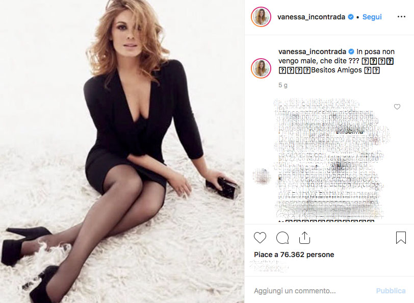 vanessa incontrada scollatura