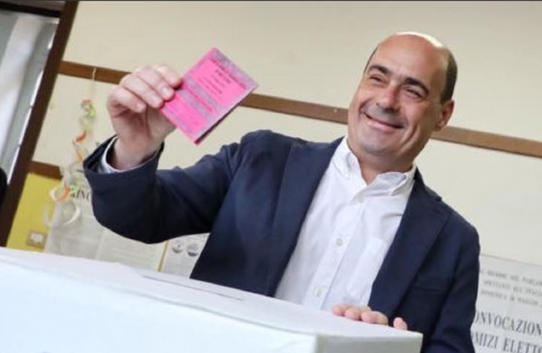 zingaretti al voto