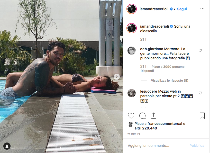 andrea cerioli di uomini e donne