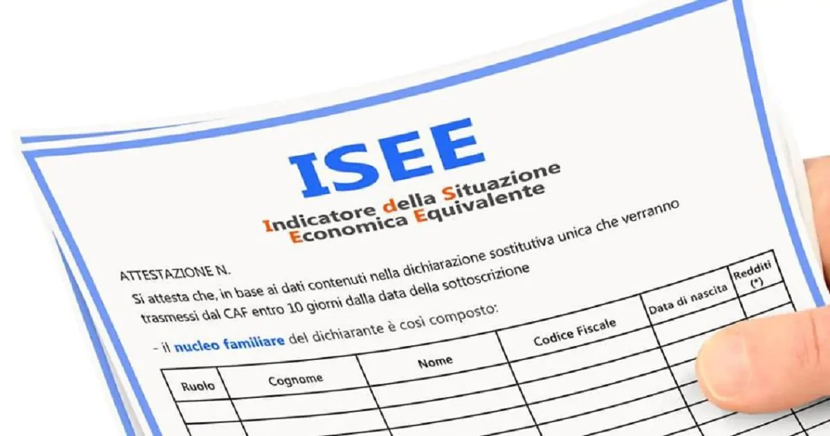 Autocertificazione ISEE