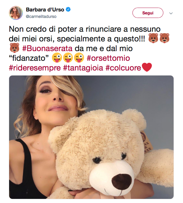 barbara d'urso fidanzato