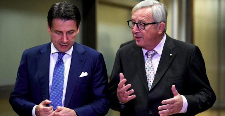 Conte Juncker procedura