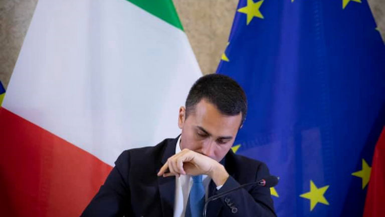 Il leader del Movimento Luigi Di Maio