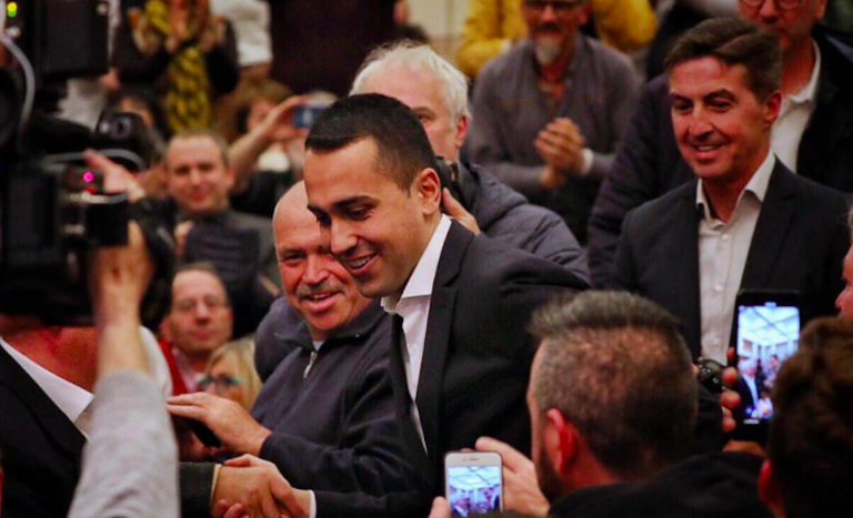 Di Maio M5S prima forza politica