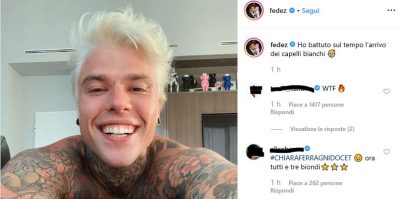 Fedez post Instagram