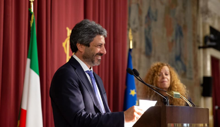 Il Presidente della Camera Roberto Fico