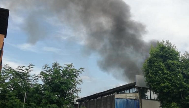 incendio azienda vernici