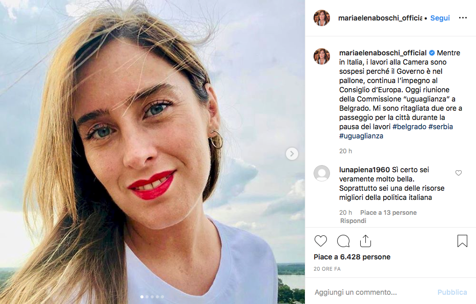 maria elena boschi