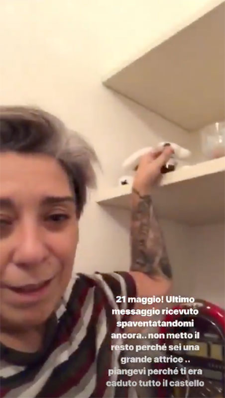 Pamela Perricciolo, video delle gocce