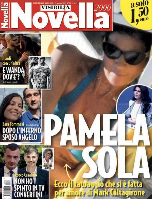 pamela prati tatuaggio