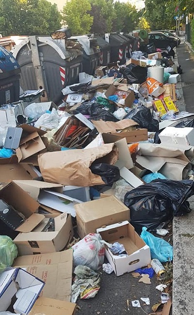 rifiuti roma