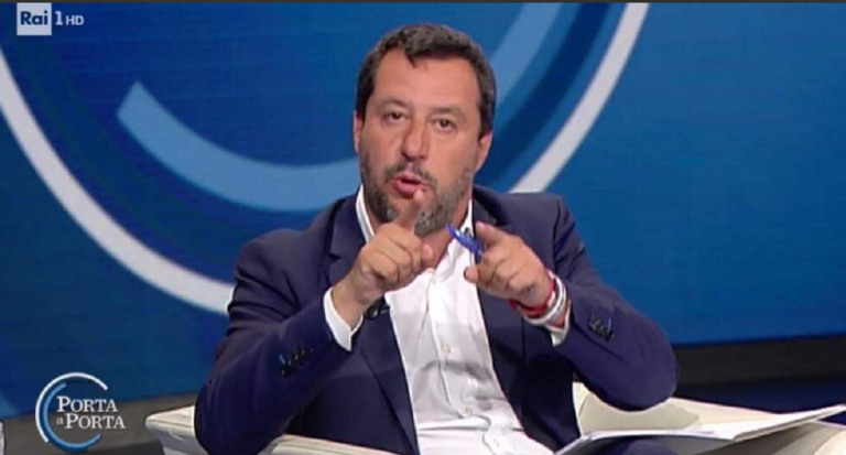 salvini a porta a porta