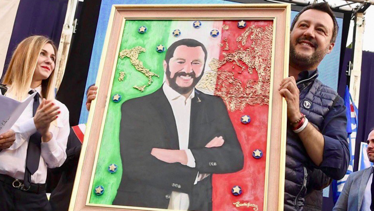 Salvini ad Aversa, giornalista minacciato