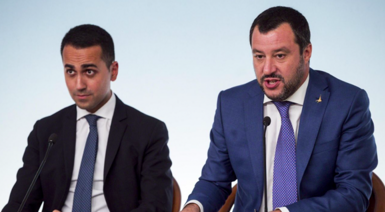 Salvini Di Maio minibot