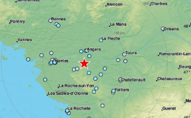 Terremoto 5.2 in Francia